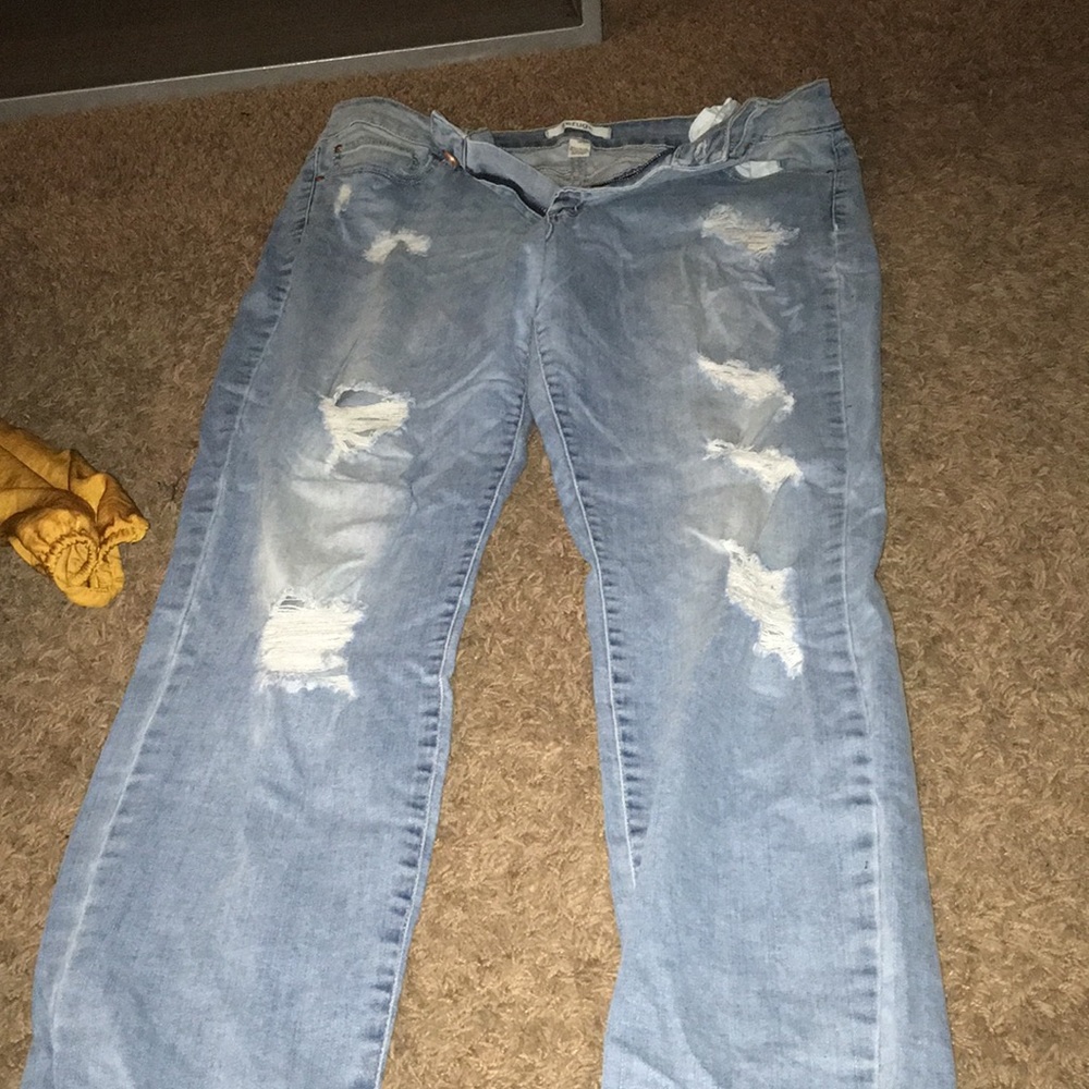 Ripped jeans